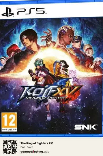 The King of Fighters XV PlayStation 5, PAL box front
