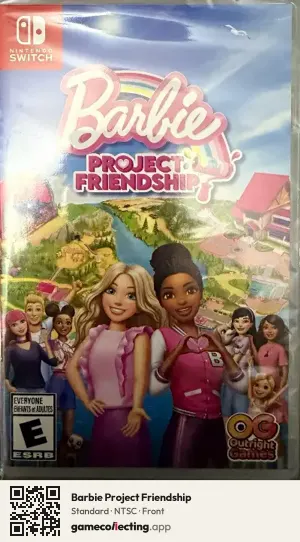 Barbie Project Friendship Nintendo Switch, NTSC box front