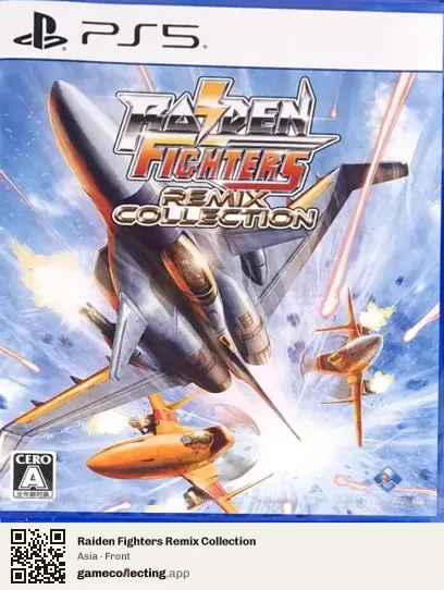 Raiden Fighters Remix Collection PlayStation 5, Asia box front
