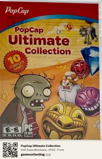 PopCap Ultimate Collection Computer, NTSC box front