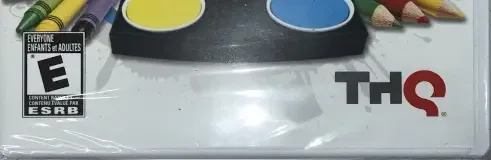 uDraw Studio: Instant Artist, the ESRB box on its front