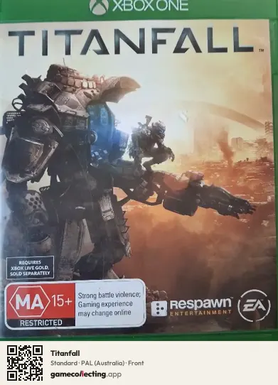 Titanfall Xbox One, Australia box front