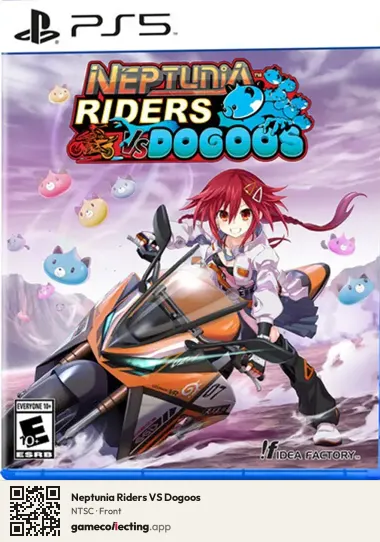 Neptunia Riders VS Dogoos PlayStation 5, NTSC box front