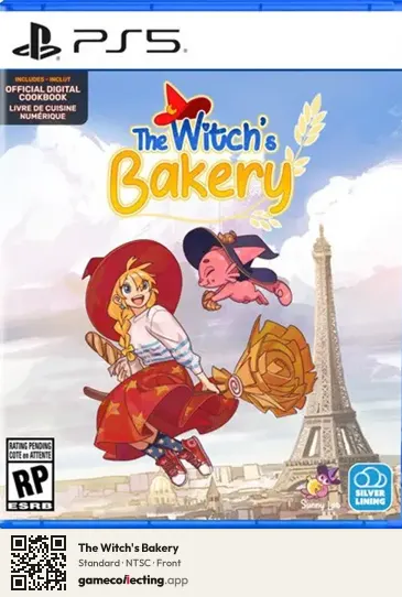 The Witch's Bakery PlayStation 5, NTSC box front