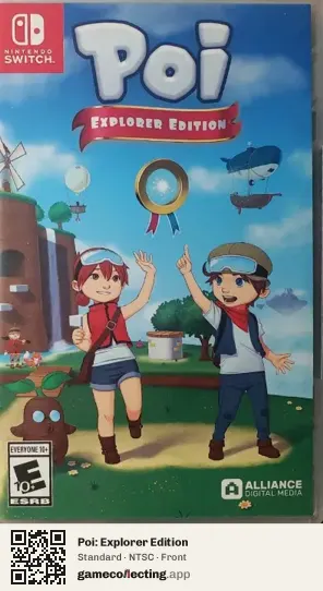 Poi: Explorer Edition Nintendo Switch, NTSC box front