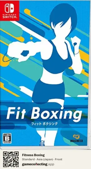 Fitness Boxing Nintendo Switch, Asia box front