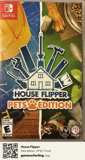 House Flipper Nintendo Switch, NTSC box front