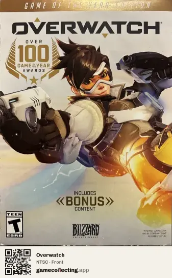 Overwatch Computer, NTSC box front