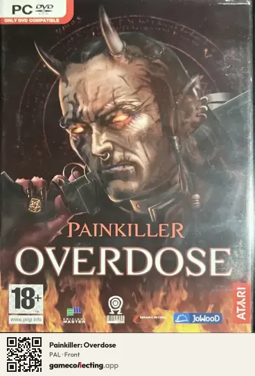 Painkiller: Overdose Computer, PAL box front