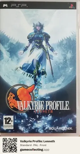 Valkyrie Profile: Lenneth PlayStation Portable, PAL box front