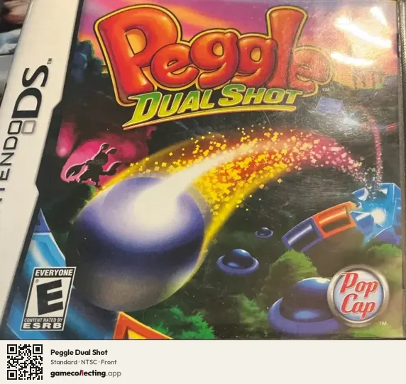 Peggle Dual Shot Nintendo DS, NTSC box front