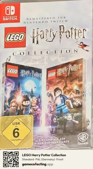 LEGO Harry Potter Collection Nintendo Switch, Germany box front