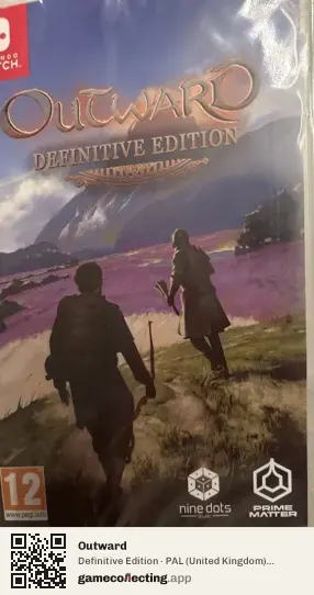 Outward Nintendo Switch, United Kingdom box front