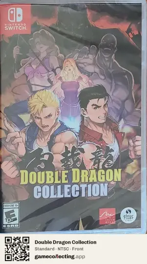 Double Dragon Collection Nintendo Switch, NTSC box front