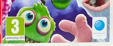 My Singing Monsters Playground, the PEGI square on its front
