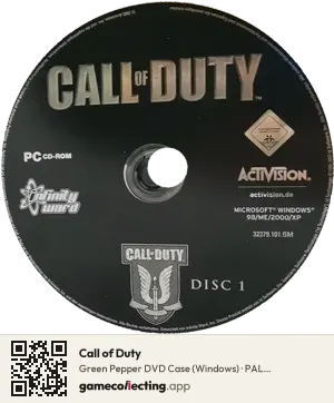 Call of Duty Computer, PAL disc