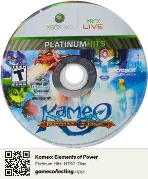 Kameo: Elements of Power Xbox 360, NTSC disc