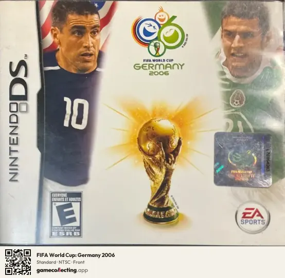 FIFA World Cup: Germany 2006 Nintendo DS, NTSC box front