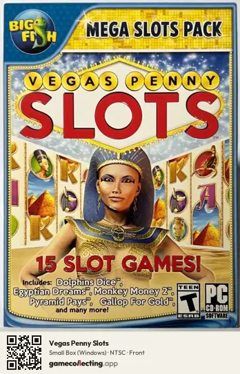 Vegas Penny Slots Computer, NTSC box front