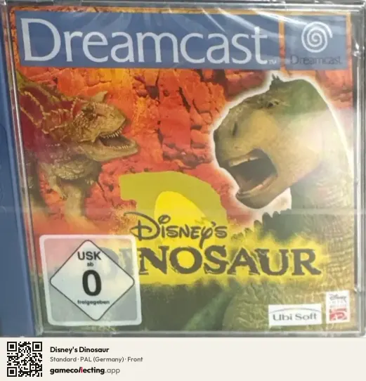Disney's Dinosaur Sega Dreamcast, Germany box front