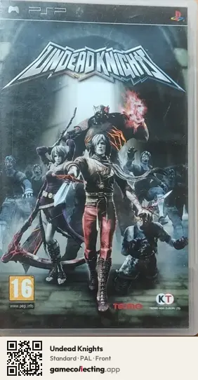 Undead Knights PlayStation Portable, PAL box front
