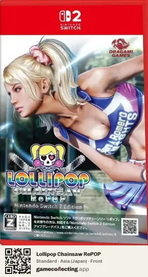 Lollipop Chainsaw RePOP Nintendo Switch 2, Asia box front