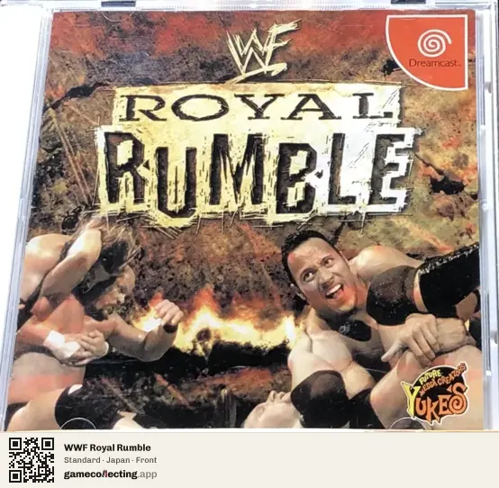 WWF Royal Rumble Sega Dreamcast, Japan box front