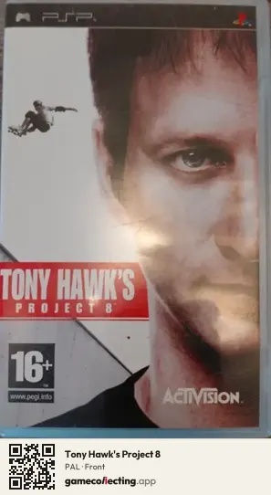 Tony Hawk's Project 8 PlayStation Portable, PAL box front