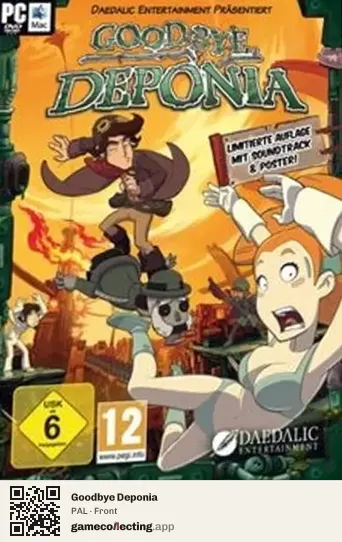 Goodbye Deponia Computer, PAL box front