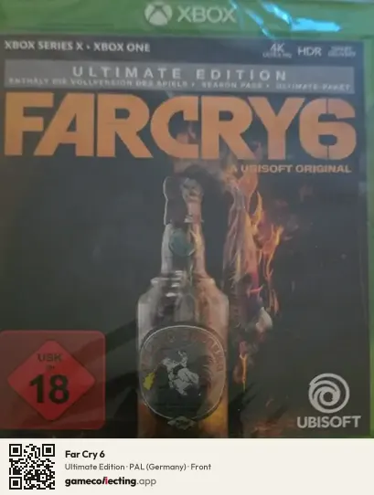 Far Cry 6 Xbox Series X, Germany box front