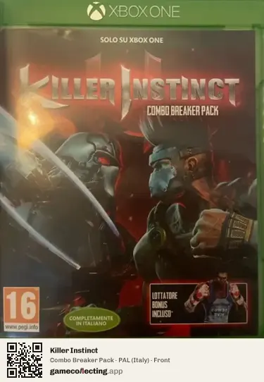 Killer Instinct Xbox One, Italy box front
