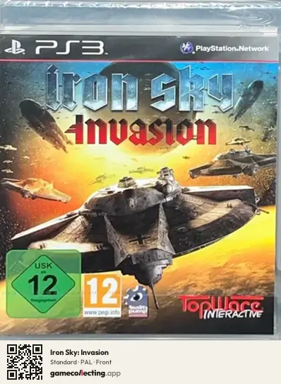 Iron Sky: Invasion PlayStation 3, PAL box front