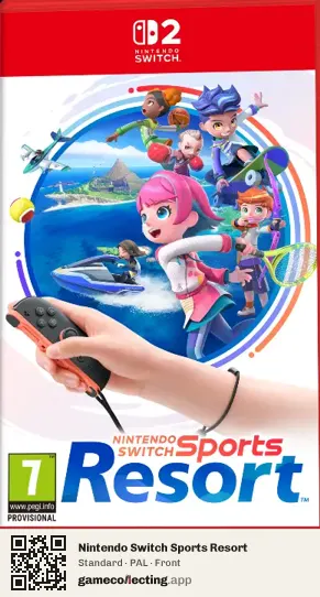 Nintendo Switch Sports Resort Nintendo Switch 2, PAL box front