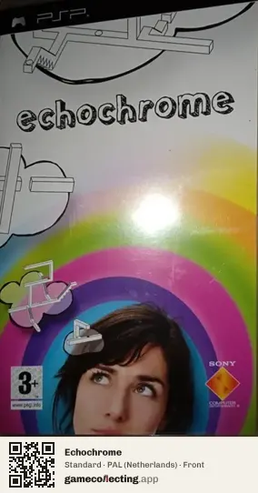 Echochrome PlayStation Portable, Netherlands box front