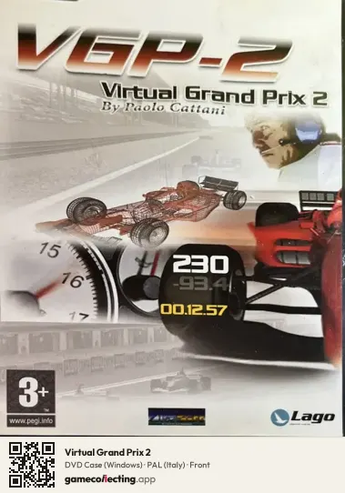 Virtual Grand Prix 2 Computer, Italy box front