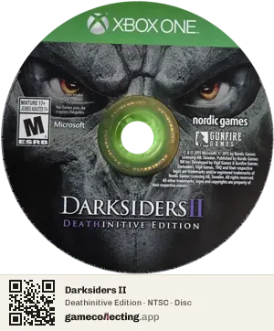 Darksiders II Xbox One, NTSC disc