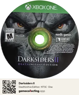Darksiders II Xbox One, NTSC disc