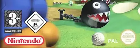 Mario Golf: Toadstool Tour, the PEGI square on its front