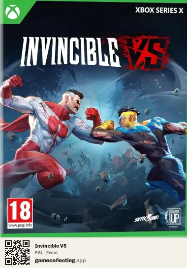 Invincible VS Xbox Series X, PAL box front