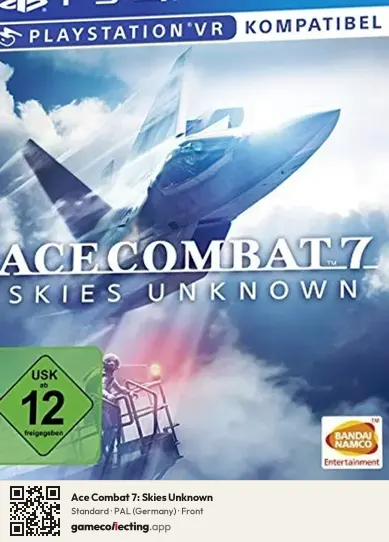 Ace Combat 7: Skies Unknown PlayStation 4, Germany box front