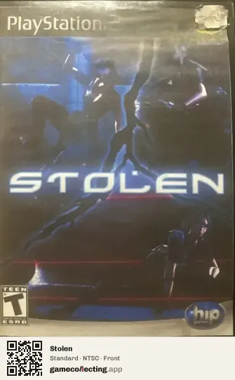 Stolen PlayStation 2, NTSC box front
