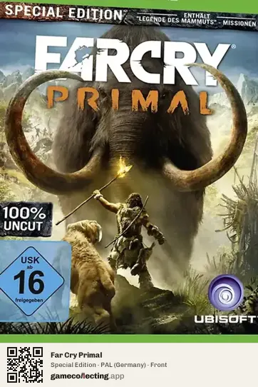 Far Cry Primal Xbox One, Germany box front