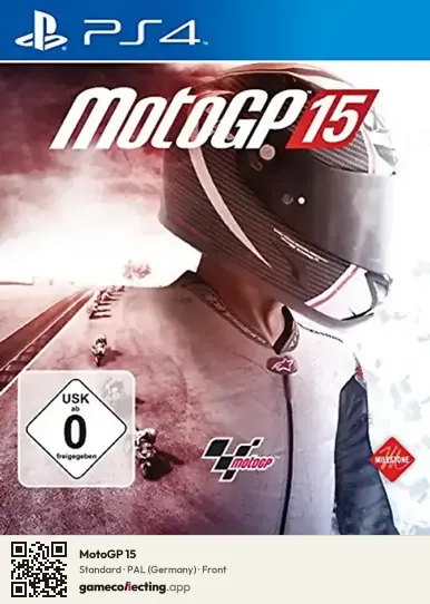 MotoGP 15 PlayStation 4, Germany box front