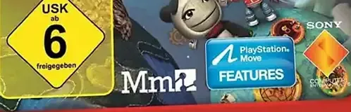 LittleBigPlanet 2, the USK square on its front