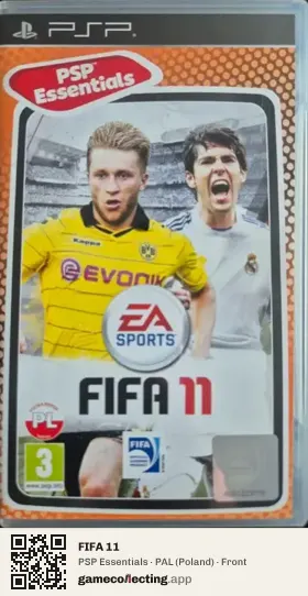 FIFA 11 PlayStation Portable, Poland box front