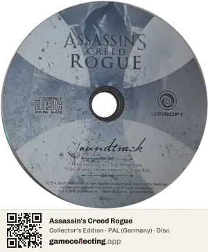 Assassin's Creed Rogue Xbox 360, PAL disc
