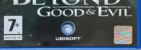 Beyond Good & Evil, the PEGI square on its front