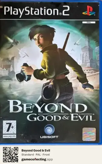 Beyond Good & Evil PlayStation 2, PAL box front