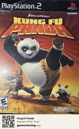 Kung Fu Panda PlayStation 2, NTSC box front