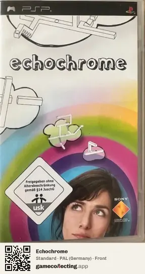 Echochrome PlayStation Portable, Germany box front